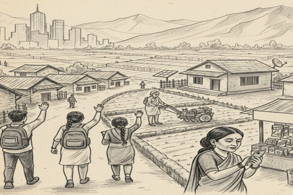 श्रम बसाइँसराइले बदल्दै ग्रामीण अर्थतन्त्र